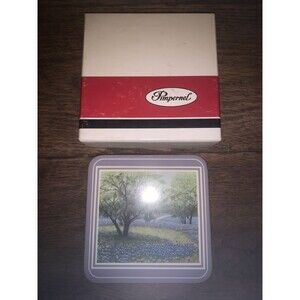 Vintage Pimpernel Coasters - Hibiscus California